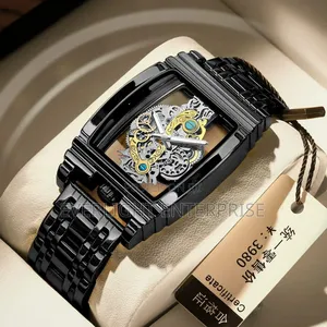 Gents Skeleton Dial Watc