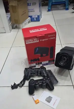 Hy320 Full Hd Android Projector With 2 Wireless Gaming Pads