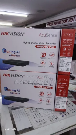 Hikvision DVR 16 Channel Ai Technology