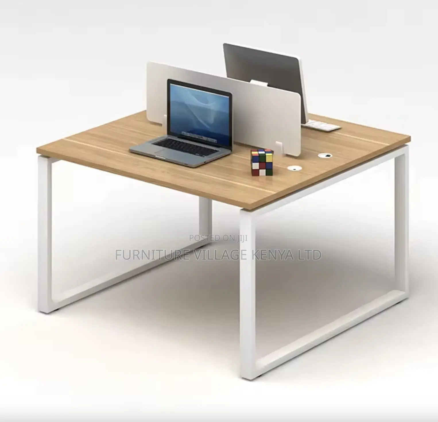 2-Seater Modern Style Office Workstation