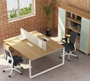 2-Seater Modern Style Office Workstation