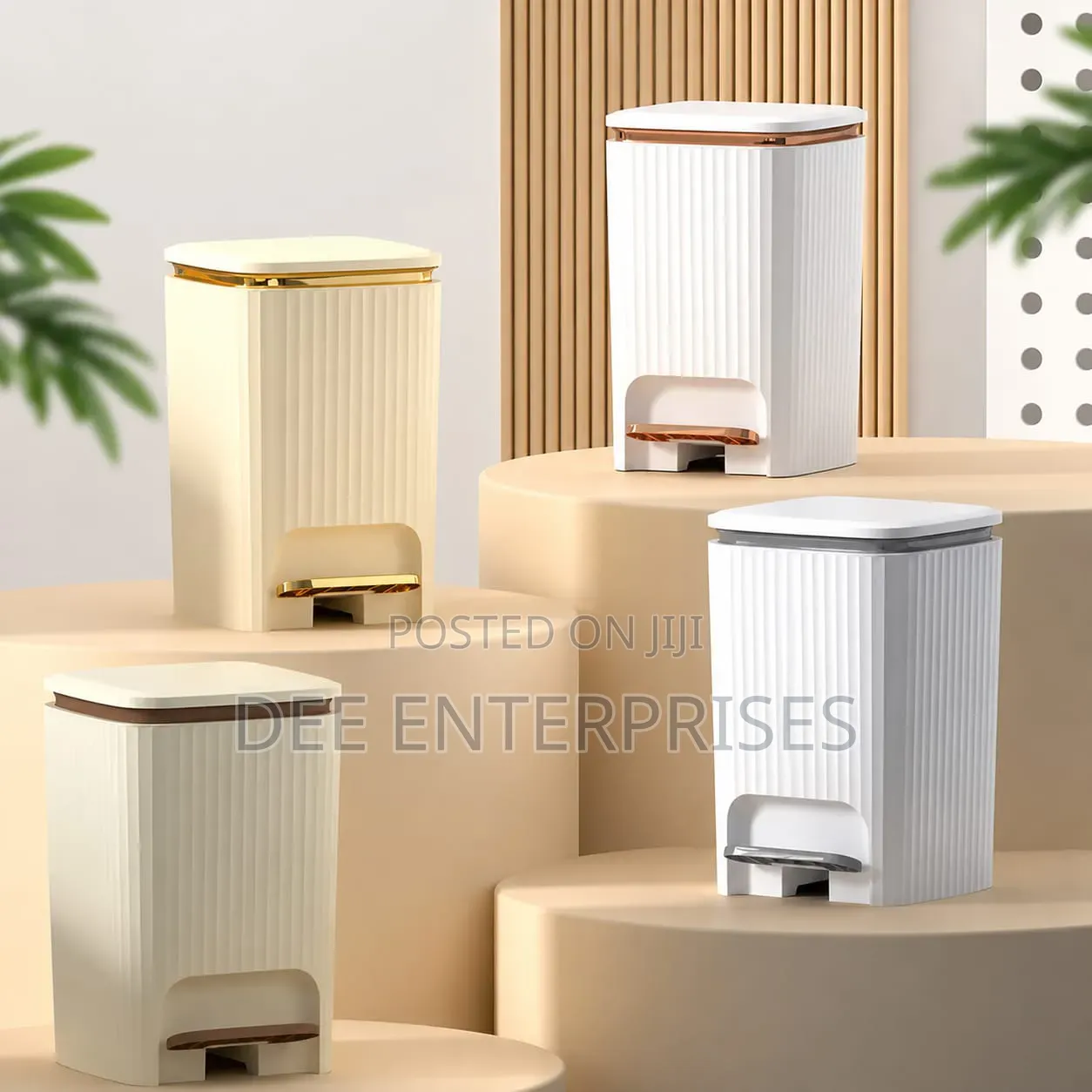 Foot Pedal Trash Can / 15l Pedal Dustbin