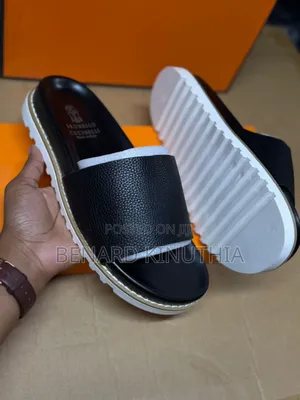 Blunello Sandals Coffee/Black Size 40-45