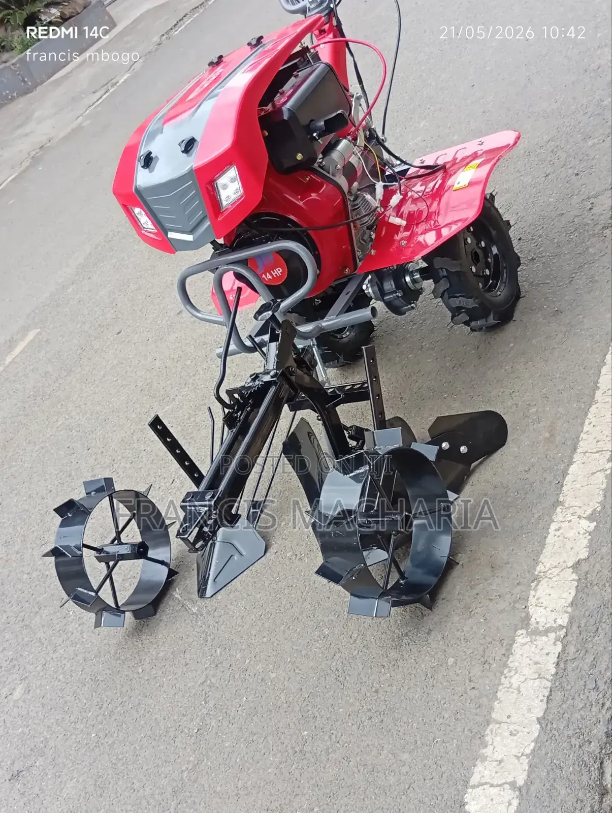 Mini Walking Tractor