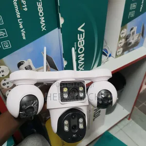 4lens CCTV Surveillance Camera Outdoor Use Solar Powered CCTV