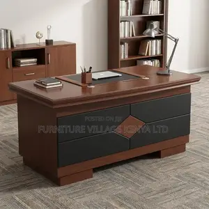 1.2 Meters Mahogany Advanced Office Desk