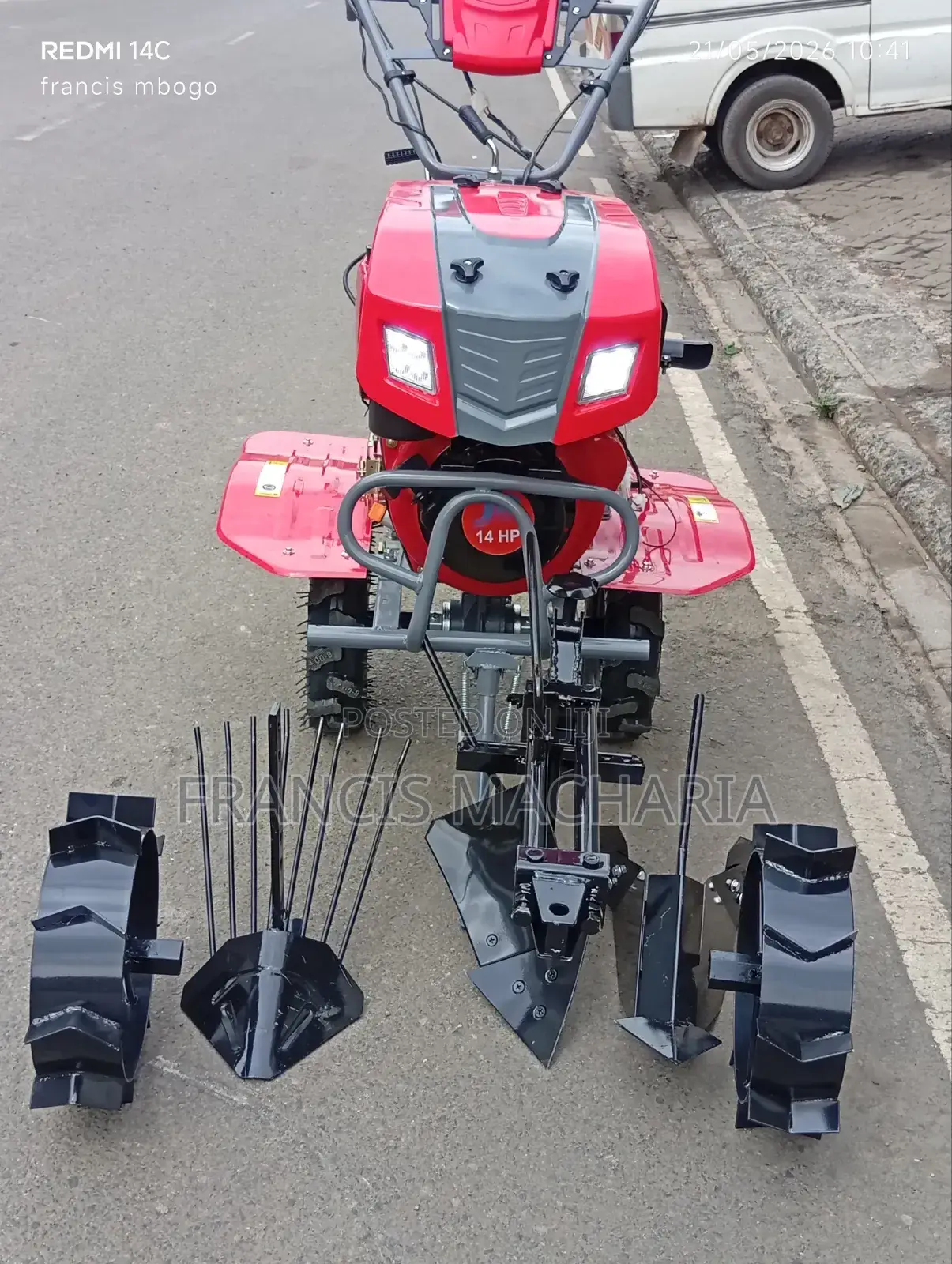 Durable Mini Walking Tractor