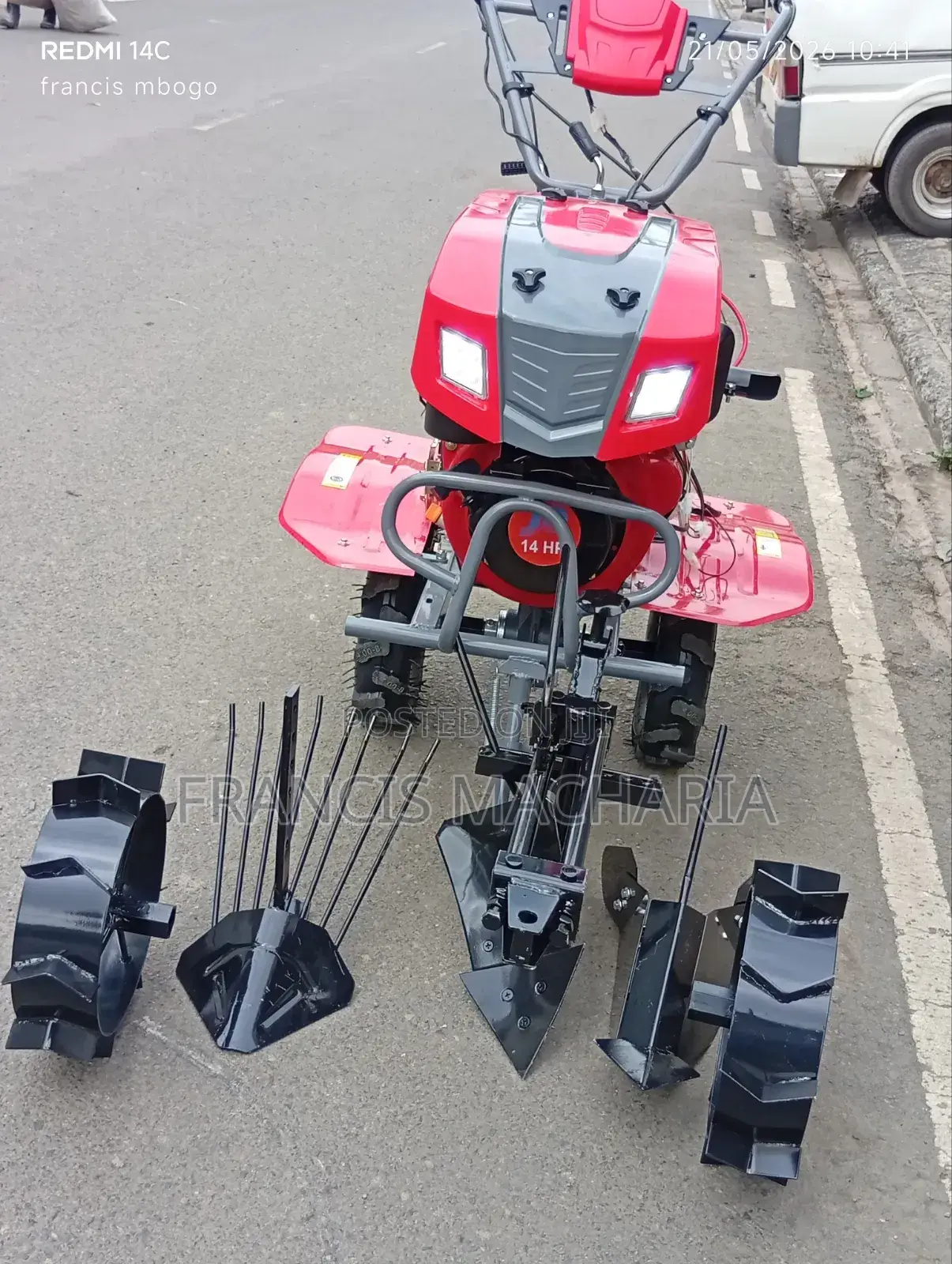 Durable Mini Walking Tractor