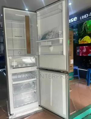 Hisense 268 Litres Bottom Freezer Silver Refrigerator