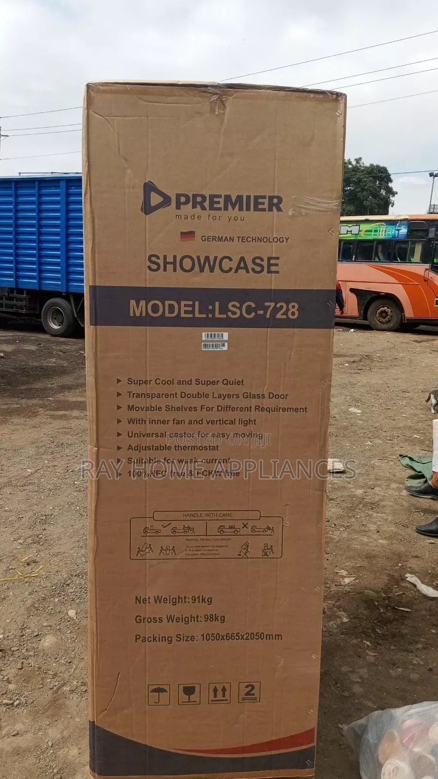 728litres Showcase Refrigerator