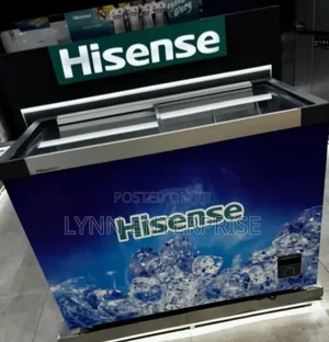 Hisense Chest Freezer 297litres Grey Door