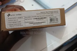 Tp-Link Eap615-Wall Plate Wifi 6 Access Point