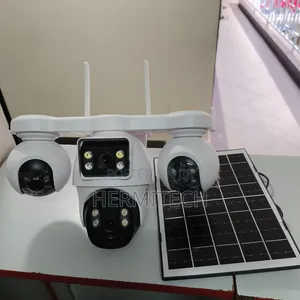 Outdoor Solar Powered CCTV Camera Security System