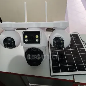 Outdoor Solar Powered CCTV Camera Security System