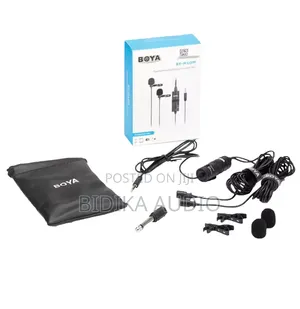 Original Boya Wired Dual Microphone