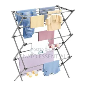 Foldable Clothes Drying Rack Stand Heavy Duty Clothing Airer