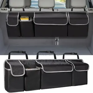 Multifunctional Fabric Backseat or Trunk Organizer