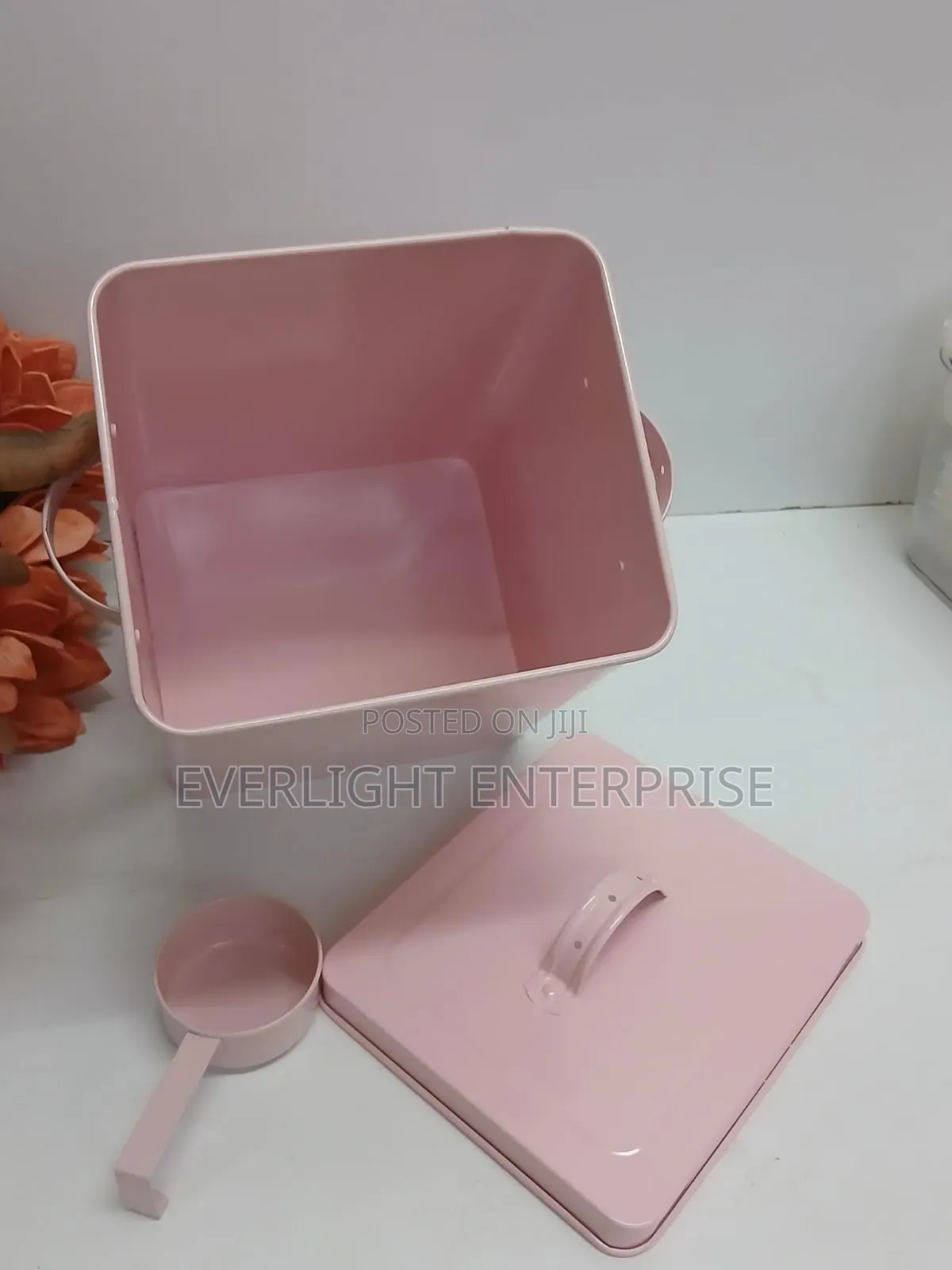 Square Metallic Storage Box