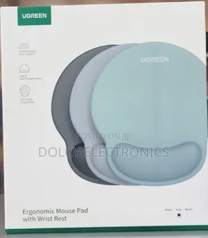 U Green Ergonomic Mouse Pad With Wrist Support.