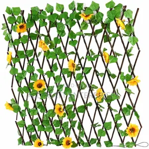 Artificial Sunflower Balcony Privacy