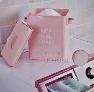 5 Kg Cereal / Detergent Metallic Storage Box