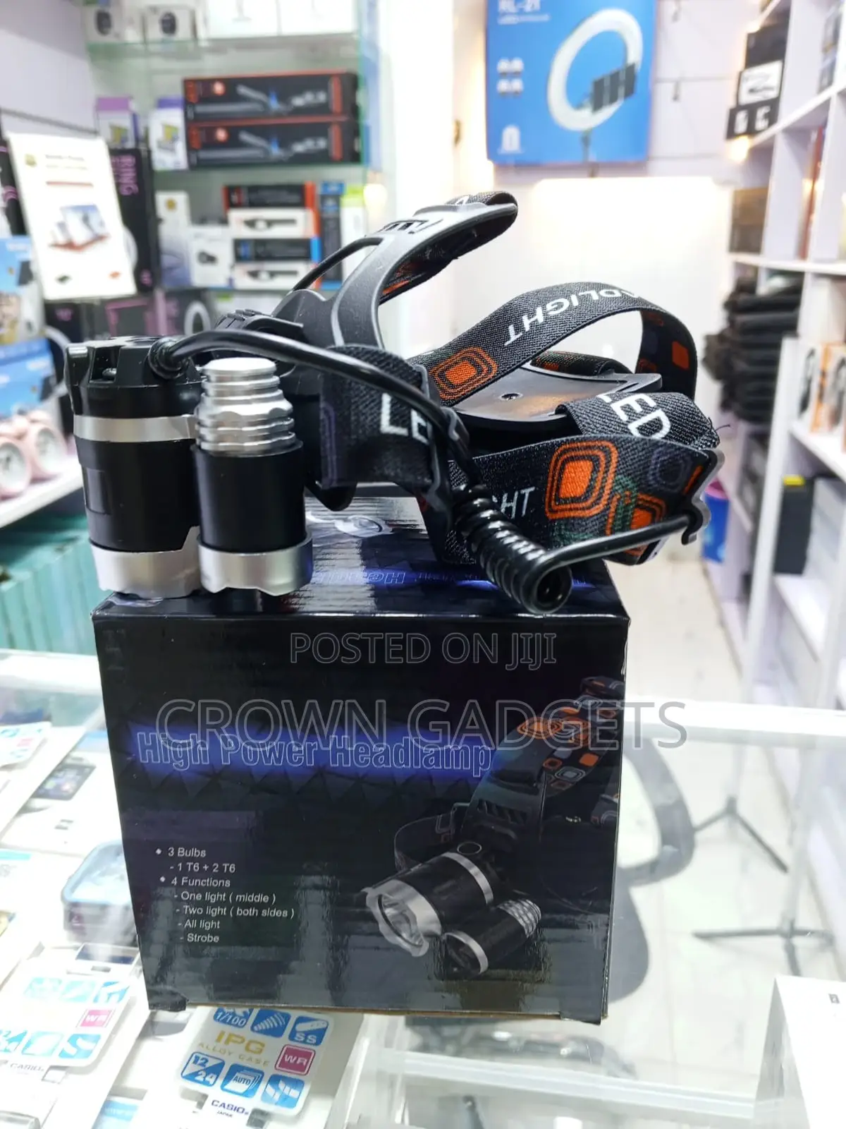 High Power Cree T6 Headlamp Rechargeable Led Torch