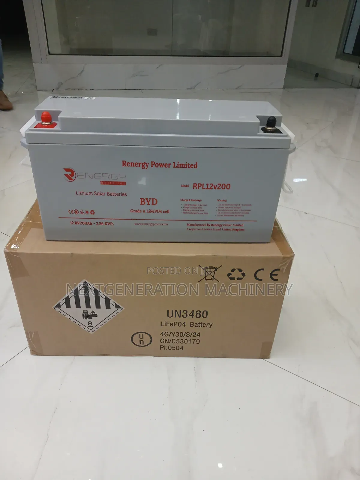 R Category Lithium Battery 200ah