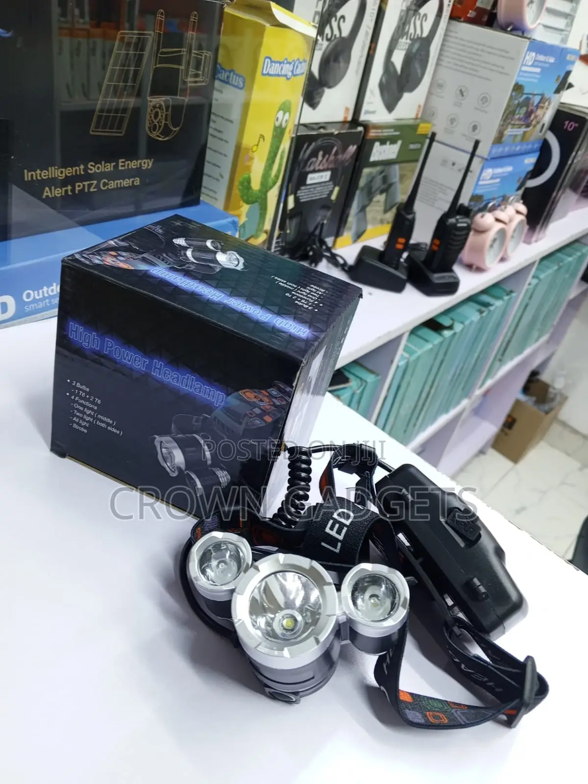 Waterproof T6 Led Headlamp Zoom Focus Camping Light