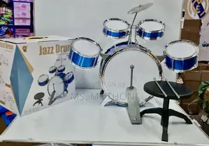 Children's Jazz Drum Set Toy Kit Designed for Beginners.