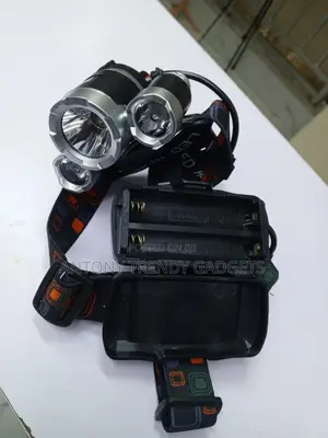 Dual Light Source T6 Headlamp Zoom Focus Camping Torch