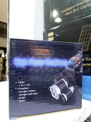Waterproof 3 Light Led Headlamp Adjustable Zoom Head Torch