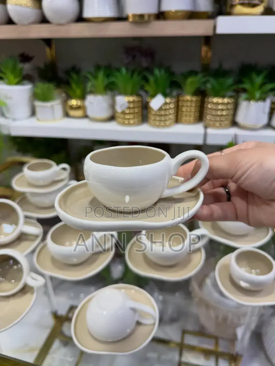 Ceramic Cup and Sourcer