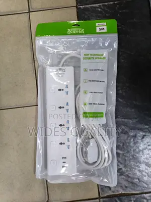 Caston 5-Meter Extension Cable Socket