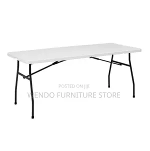 Office Table : Home Source 6ft Folding Trestle Table