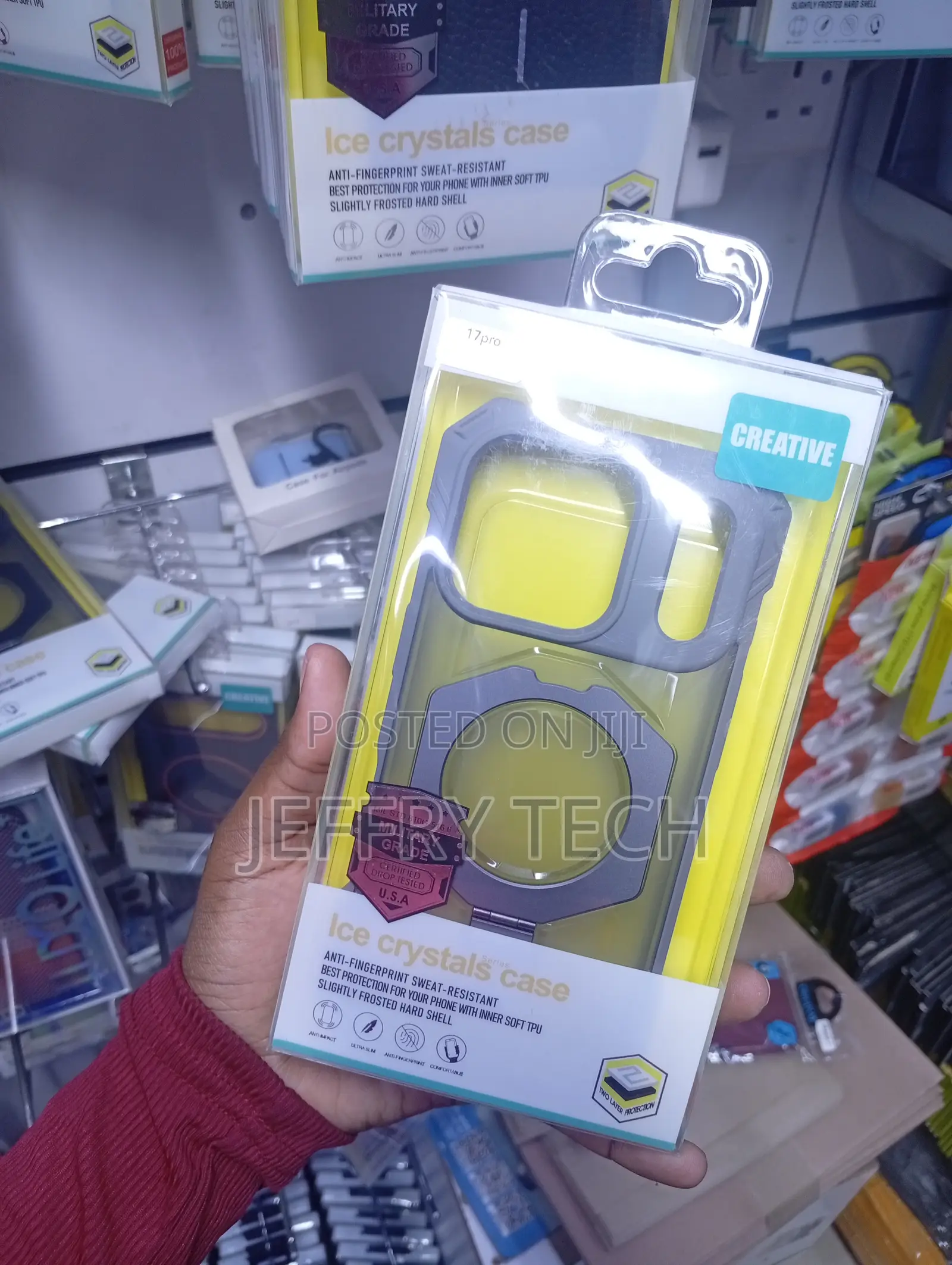 iPhone 16 Pro Max Squarish Triple-Camera Layout Case