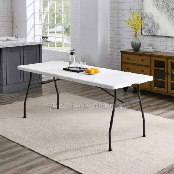 Office Table : Home Source 6ft Folding Trestle Table