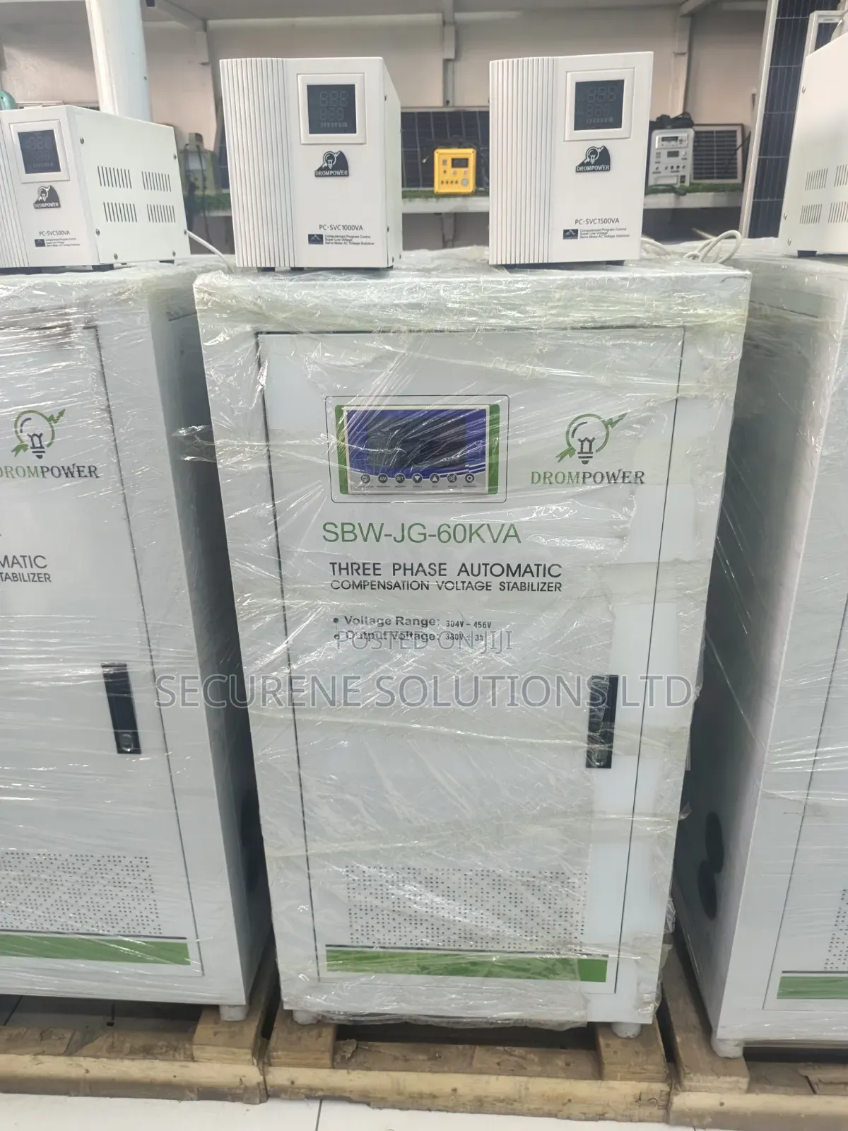Automatic Voltage Stabilizer 3 Phase Digital Display 60kva