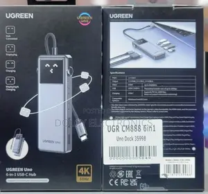 Ugreen Cm888 6 in 1 Uno Docking Station.