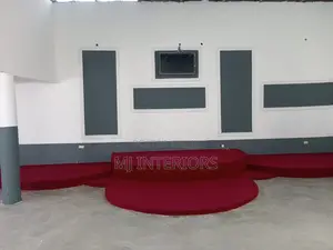 Premium Maroon Carpet for Church Sanctuary Floors