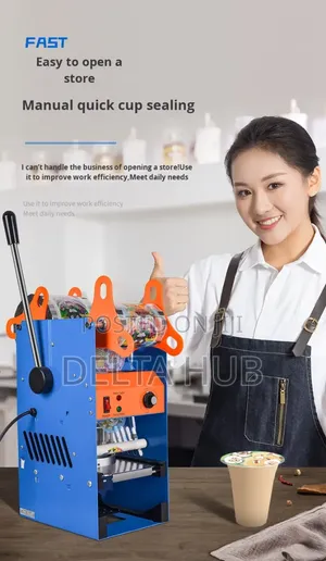 Lever Operated Bubble Tea Sealer Machine