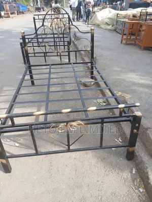 Modern Metallic Beds Available