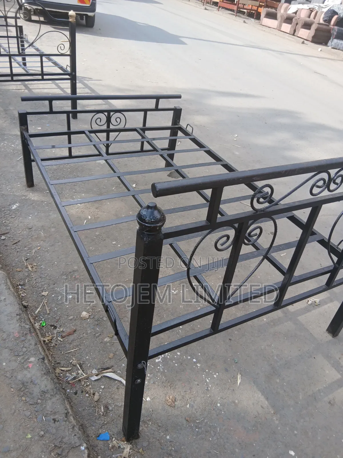 Modern Metallic Beds Available