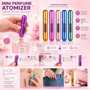 Travel Mini Cologne Perfume Spray Bottle