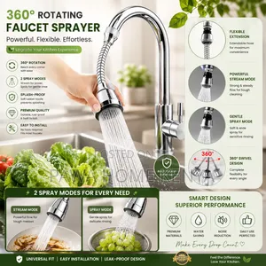 Metallic Tap Faucet Extender