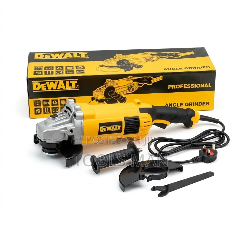 Dewalt 2600w Heavy Duty 9" Angle Grinder - Professional Cutting Power