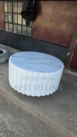 White Round Coffee Table