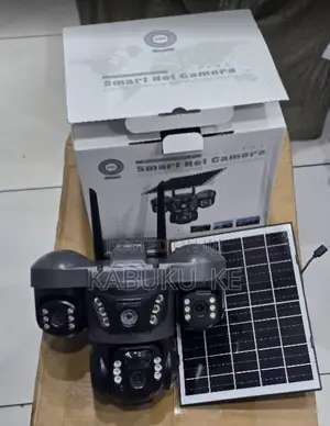 4g Solar V380 Camera Tripple Lens Hd Security