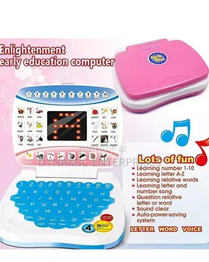 Early Education Kids Laptop
Colors: Pink, Blue
Size. 18cm