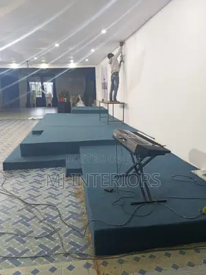 Navy Blue Wall to Wall Carpet for Worship Halls