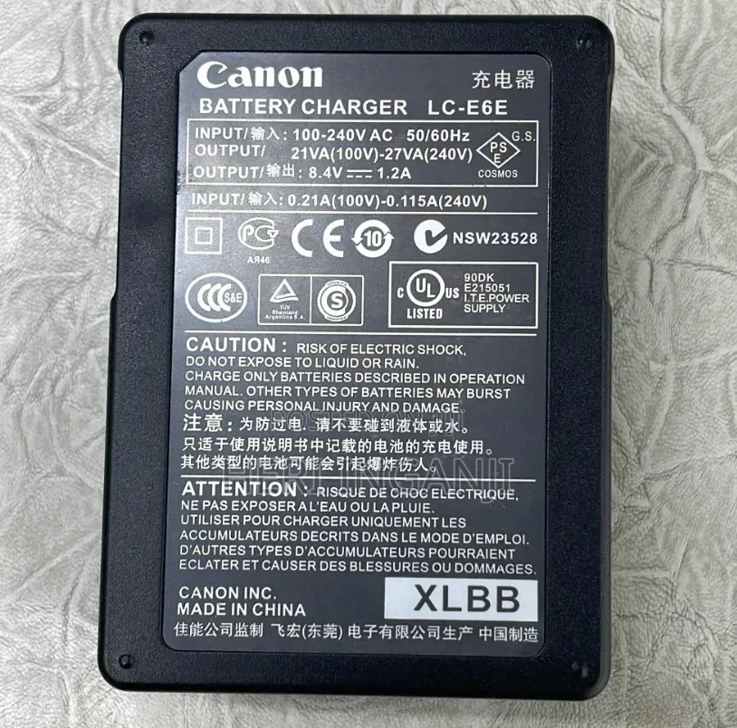 Canon Lc -E6 Charger